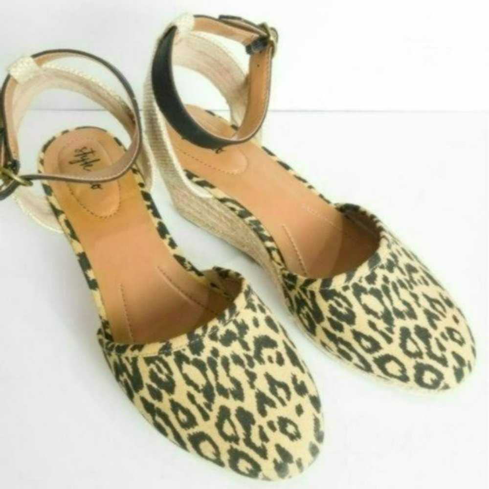 Style & Co Mailena Wedge Espadrille Sandals-7 - Picture 6 of 8